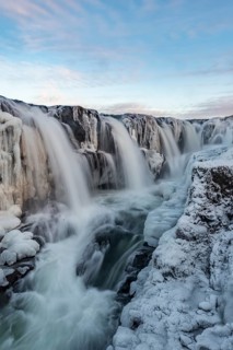 Kolugljufur Waterfall