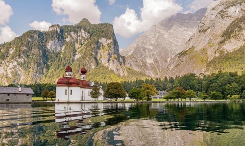 St. Bartholoma with Watzmann east face