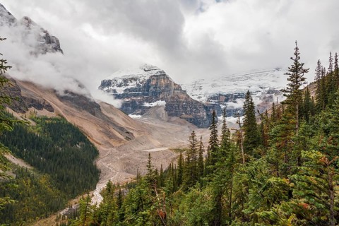 Glacier of Mount Victoria