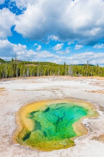 Turquoise West Geyser