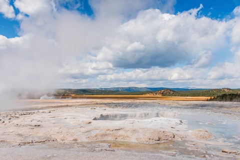 Steaming Hot Spring