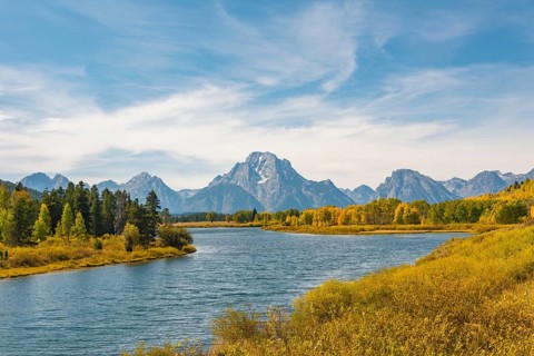 Snake River at Oxbow Bend