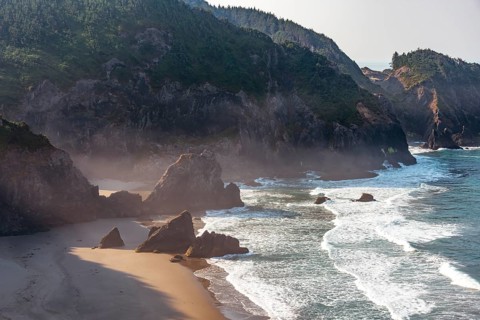 Coastal landscape