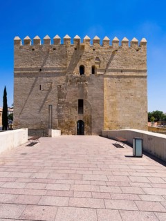 Fortress Torre de la Calahorra at the Roman bridge