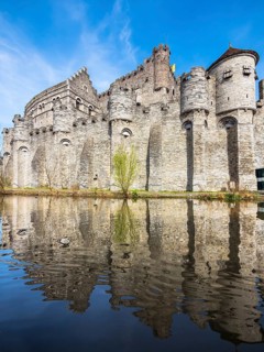 Medieval castle Gravensteen