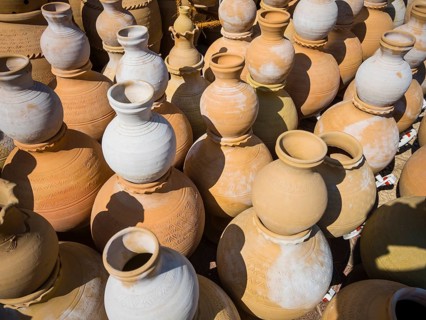 Clay vases for sale