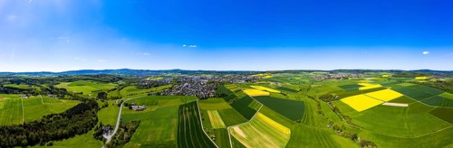Drone shot