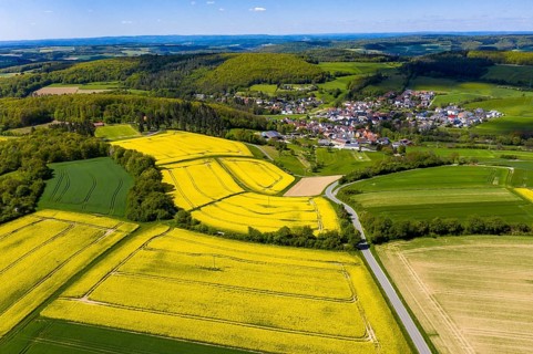 Drone shot