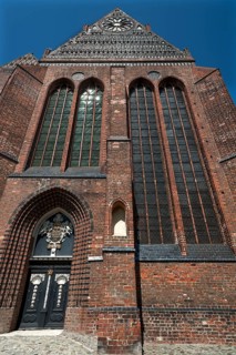 Side facade