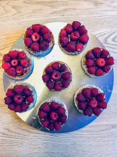 Raspberry tartlets