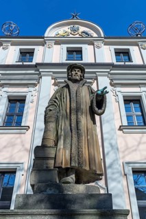 Statue of the philosopher Melanchton