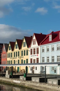 Houses in the harbor