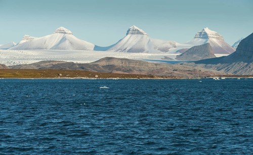 Mountain peak Tre Kroner (Three crowns) Svea