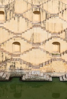 Staircases of Panna Meena ka Kund stepwell