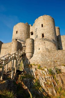 Medieval Harlech Castle