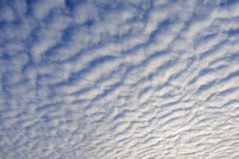 Stripy cloud formation