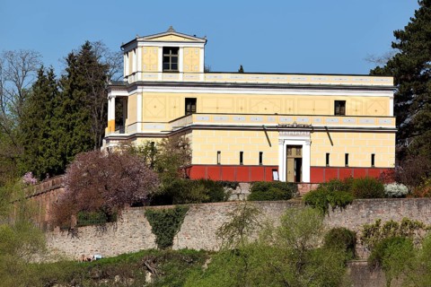 Pompejanum on the high banks of the River Main