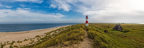 Lighthouse List-Ost in the dunes