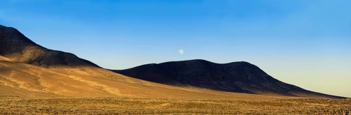 Landscape with Volcanic hills