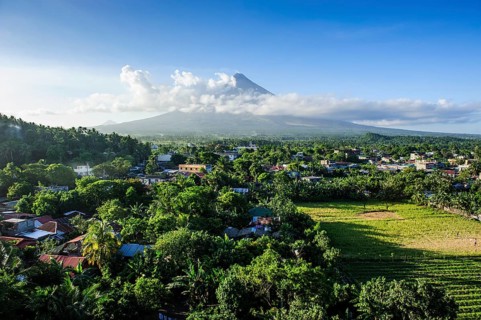 Volcano Mayon