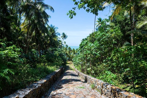 Former political Prison camp on Saint Joseph island
