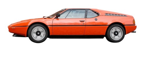 Orange BMW M1