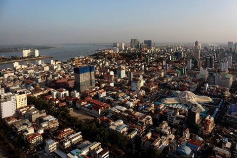 Panoramic view from Vattanac Capital Tower