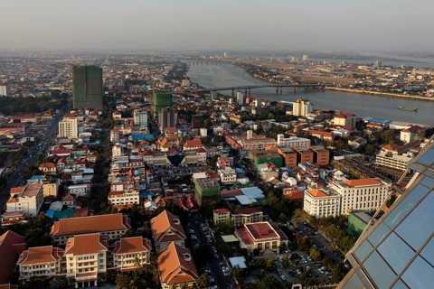 Panoramic view from Vattanac Capital Tower