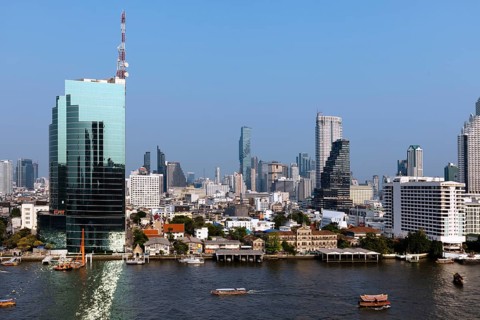 Panoramic view from Icon Siam