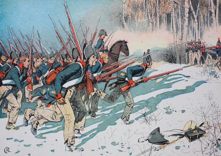 Battle of Eylau or Battle of Preussisch-Eylau