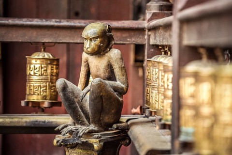 Buddhist Prayer Wheels