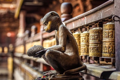 Buddhist Prayer Wheels