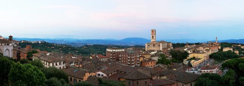 Cityscape with Church of San Domenico