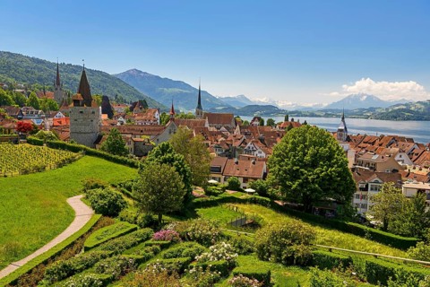 Town view with Zytturm