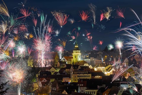 New Year's Eve fireworks