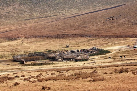 Maasai village
