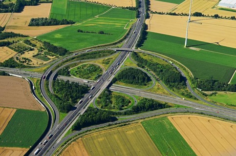 Motorway junction Monchengladbach-Wanlo