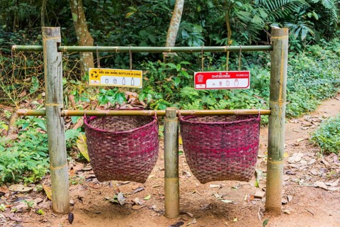 Baskets for rubbish