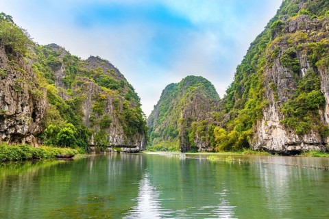 forested limestone rocks