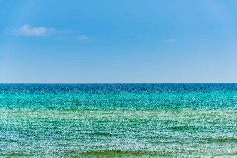 turquoise sea