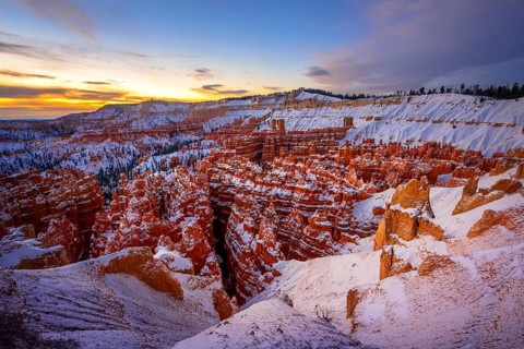 Amphitheatre at sunrise