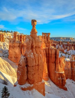 Rock formation Thors Hammer
