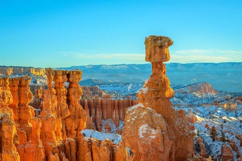 Rock formation Thors Hammer