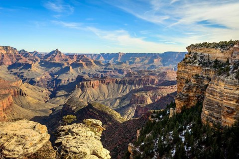Canyon landscape