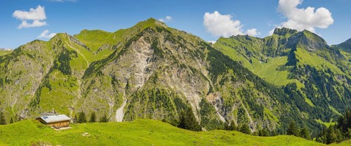 View from the Lower Lugenalpe to the Seekopfle