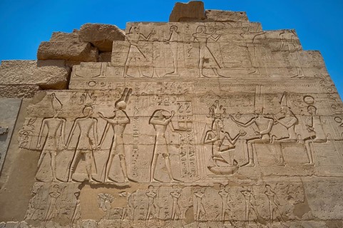 Bas-relief on Ramesseum Temple