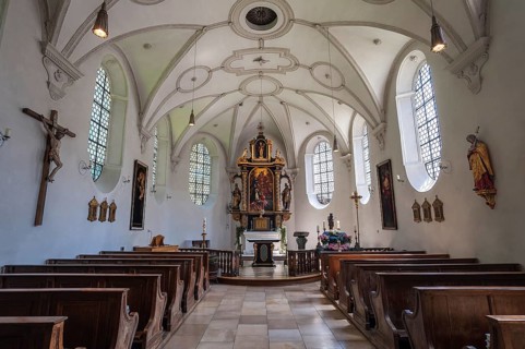 Lorettokapelle or Loretto Chapel