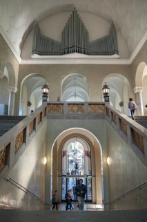 Steinmeyer Organ and Staircase in the Lichthof