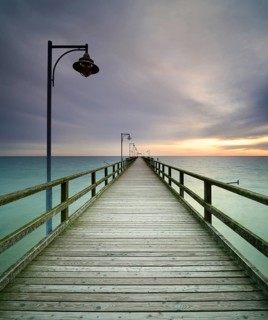 Pier on the beach