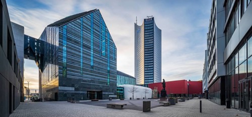 University campus with Paulinum